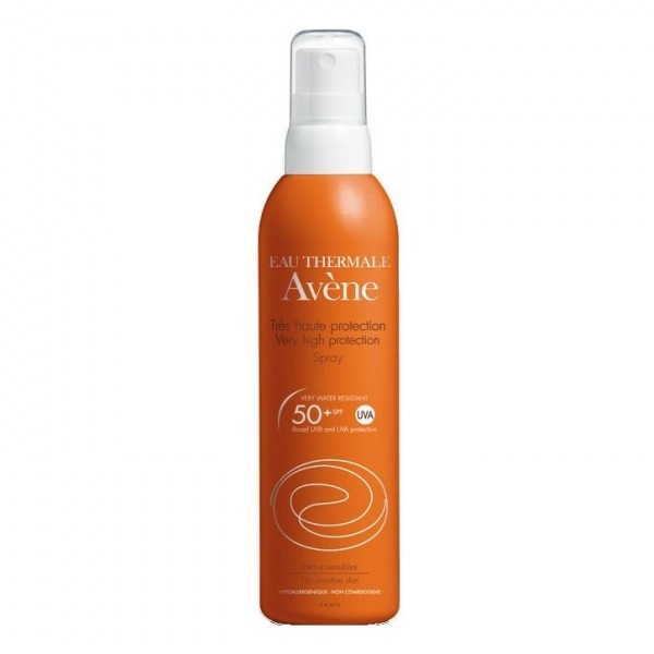 Avène Solar Alta Protección SPF50+ Spray Corporal Piel Sensible 200 ml