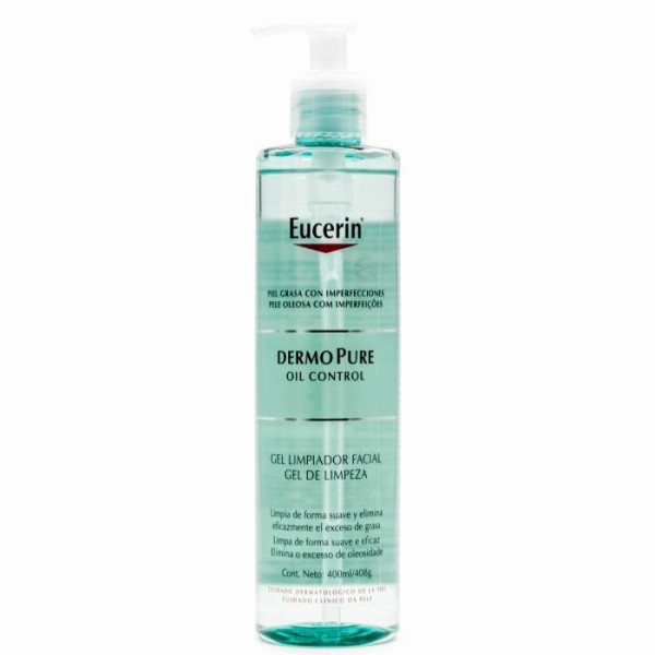 Eucerin Dermopure Oil Control Gel Limpiador Facial 400 ml