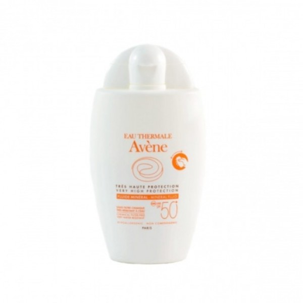 Avène Fluido Mineral SPF50+ Alta Protección Piel Intolerante 40 ml
