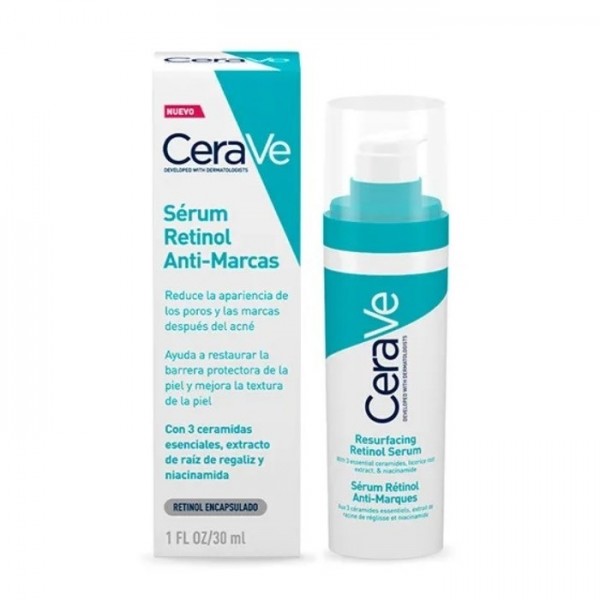 CeraVe Sérum Retinol Anti-Marcas 30 ml – Resurfacing Retinol Serum