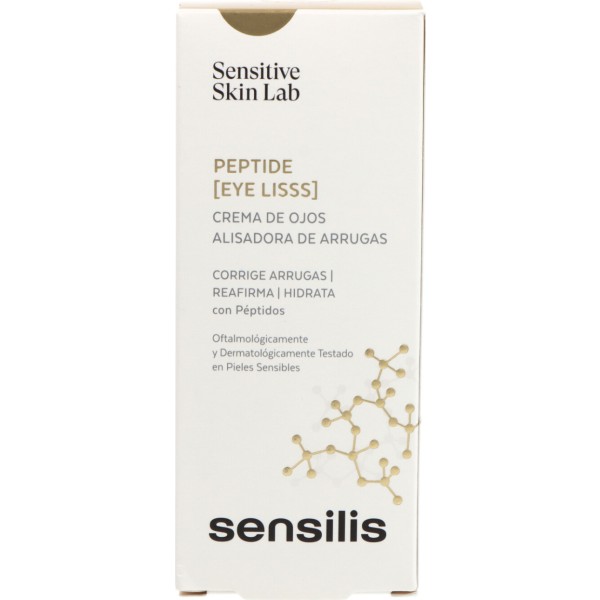 Sensilis Sensitive Skin Lab Peptide [Eye Lisss] – Crema de Ojos Alisadora de Arrugas