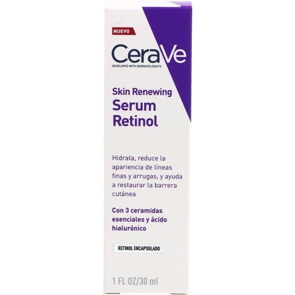 CeraVe Skin Renewing Sérum Retinol 30 ml – Sérum Antiarrugas con Ceramidas