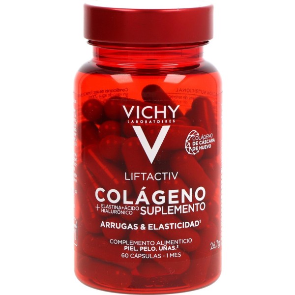Vichy Liftactiv Collagen Specialist Supplement 60 Cápsulas – Antiedad y Firmeza de la Piel