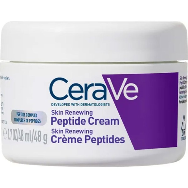 CeraVe Skin Renewing Crema con Péptidos 48 ml – Crema Facial Reafirmante