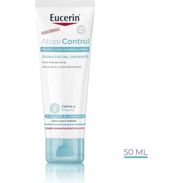 Eucerin AtopiControl Crema Facial 50 ml